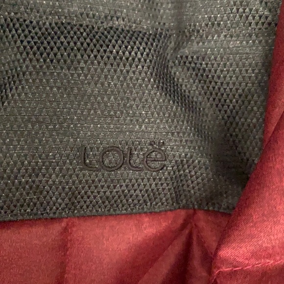 Lole- burgundy bomber jacket - size small - Picture 6 of 15